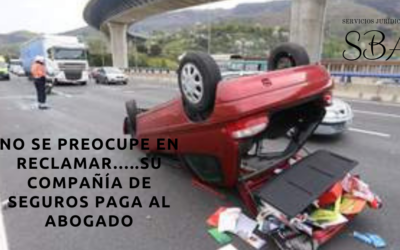 ¿Conoce el seguro de defensa jurídica que trae incorporada su póliza de seguros? ¿Sabe que puede elegir al abogado que quiera y que lo va a pagar su compañía de seguros?