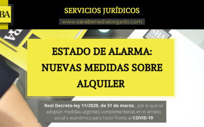 MEDIDAS PARA EL ALQUILER.   Real Decreto-LEY 11/2020